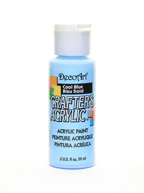 2OZ COOL BLUE CRAFTER ACRYLIC PAINT